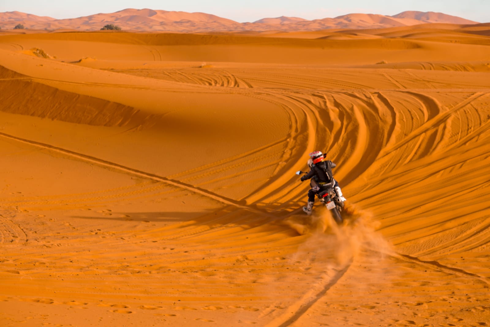 Stage de pilotage dans le sable au Maroc