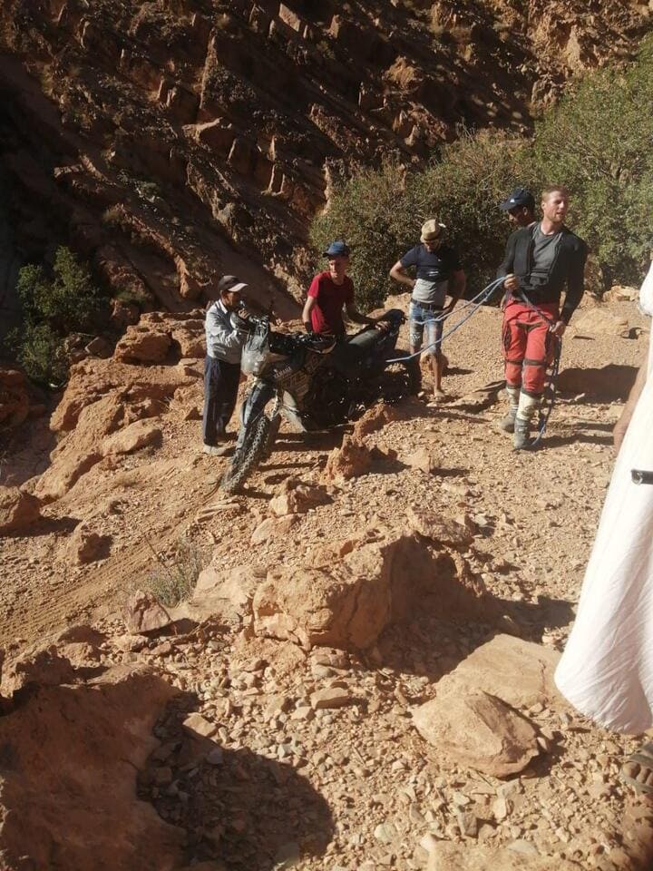 Voyage moto au Maroc
accident moto maroc