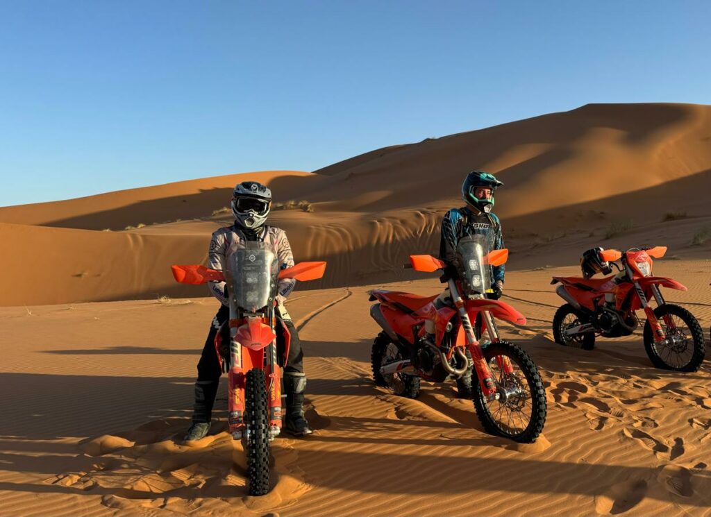 Stage de pilotage dans le sable au Maroc
