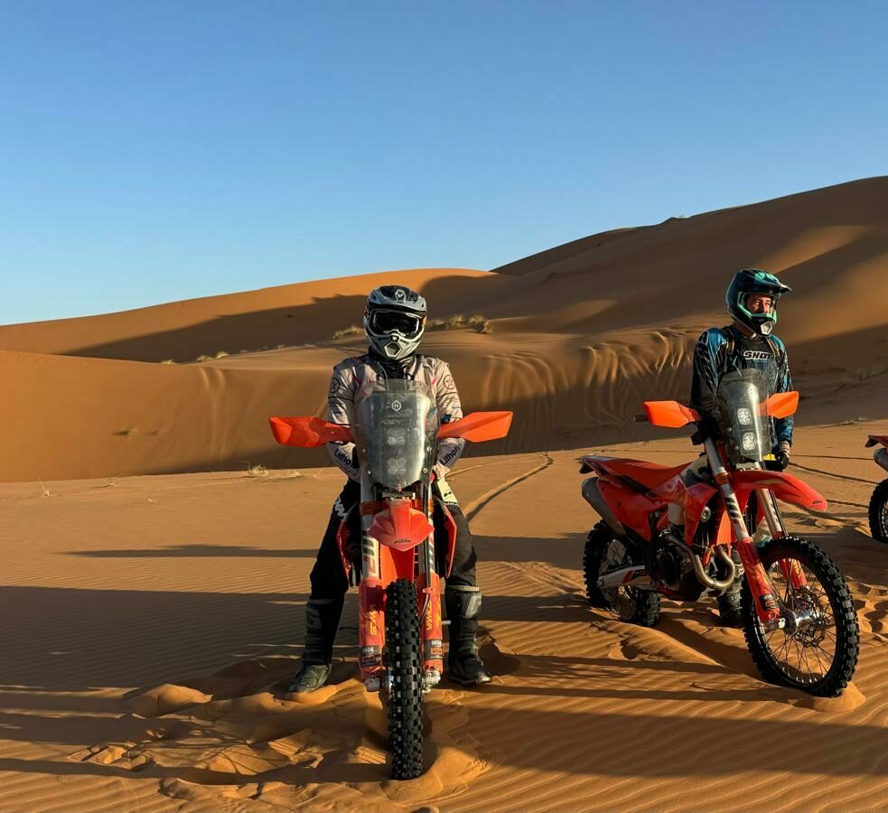 Stage de pilotage dans le sable au Maroc