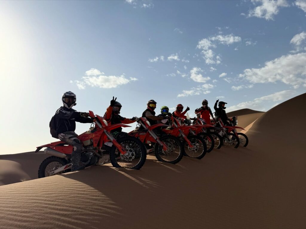 Stage de pilotage dans le sable au Maroc