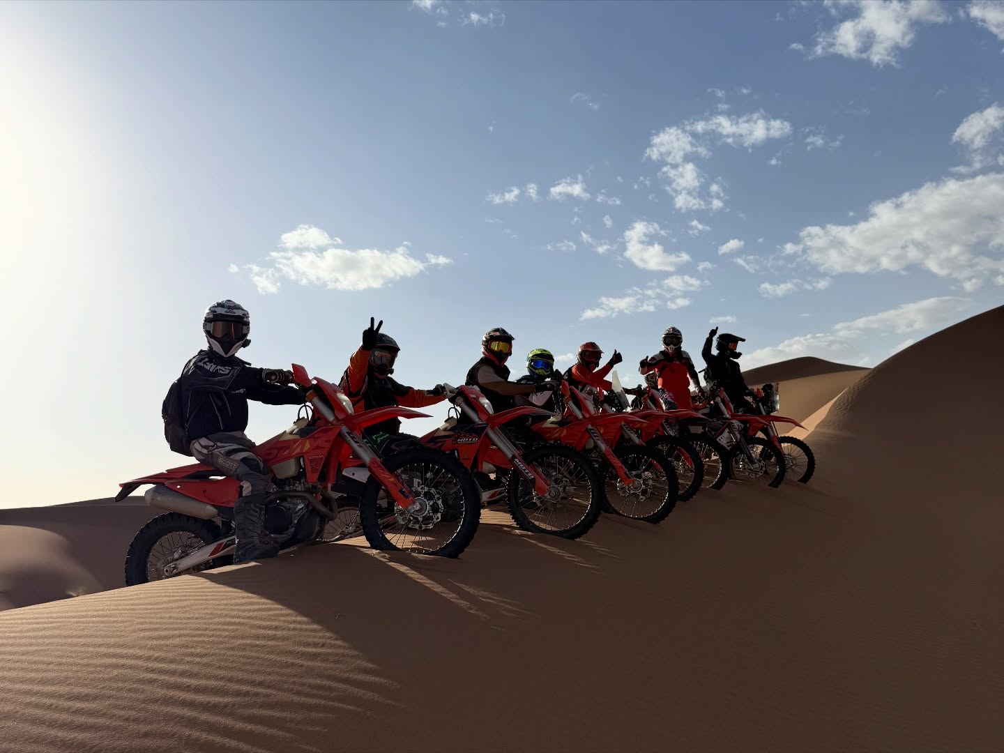 Stage de pilotage dans le sable au Maroc